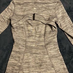 Lulu lemon Grey Zip Up